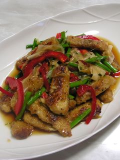 メカジキと野菜の甘酢漬け-レシピのメイン写真