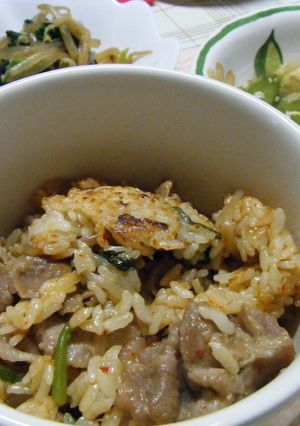 おいしいうちのビビンバ♪風チャーハン-レシピのメイン写真