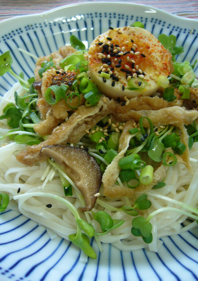 さっぱり！冷やしきつねうどん-レシピのメイン写真