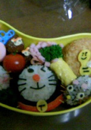 キャラ弁 うちのハムスター-レシピのメイン写真