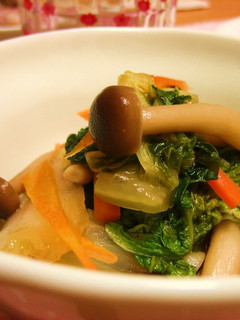白菜としめじの煮物-レシピのメイン写真