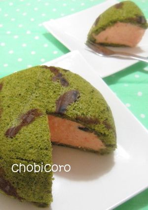すいかのドームケーキ-レシピのメイン写真