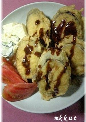 ナスハンバーグ-レシピのメイン写真