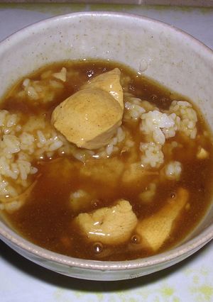 おそば屋さん的和風カレー丼-レシピのメイン写真