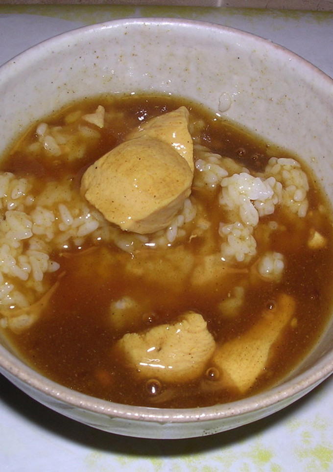 おそば屋さん的和風カレー丼-レシピのメイン写真