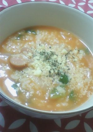 野菜ジュースおじや-レシピのメイン写真