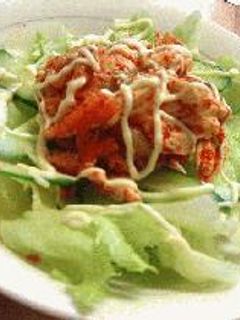 キムチキンマヨサラダ-レシピのメイン写真