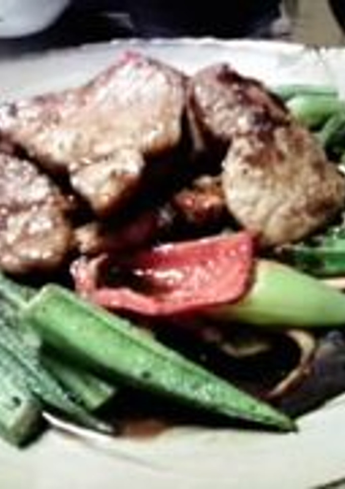 夏野菜と豚肉のカレー風炒め-レシピのメイン写真
