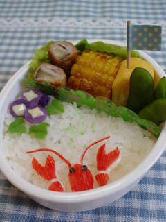 キャラ弁 簡単♪朝顔の作り方-レシピのメイン写真
