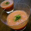 トマトとセロリのガスパチョ