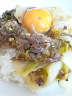 牛すじ肉の甘辛炒め-レシピのメイン写真