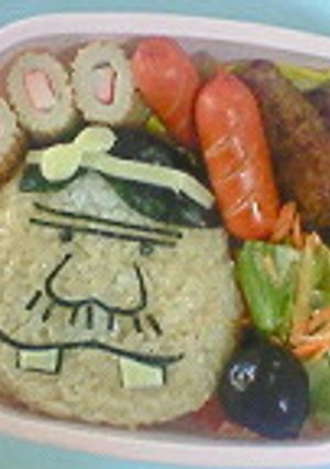 バカボンのパパ *キャラ弁*-レシピのメイン写真