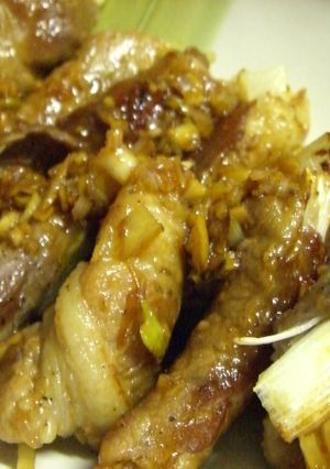 豚バラ肉と香味ダレ-レシピのメイン写真