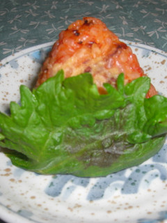 野菜ジュースの炊込ご飯でおにぎりを-レシピのメイン写真