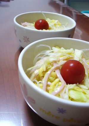 春雨サラダ（カレー風味）-レシピのメイン写真