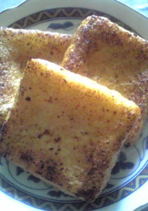 簡単おつまみ☆ぴり辛油あげ焼き♪-レシピのメイン写真