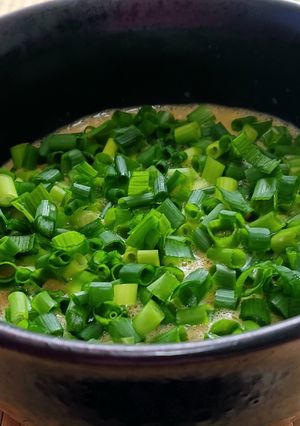 ねぎたくさん激ウマやみつき卵かけご飯-レシピのメイン写真
