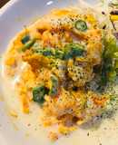 魚肉ソのオムライス●オクラチーズソース