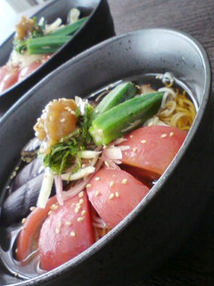 たっぷり夏野菜のそうめん-レシピのメイン写真