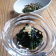 金時草の①酢のもの②キンピラ③再生術