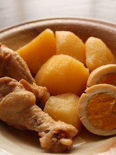 じゃがいもと鶏手羽のほくほく煮-レシピのメイン写真