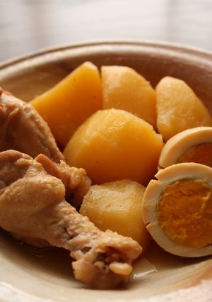 じゃがいもと鶏手羽のほくほく煮-レシピのメイン写真