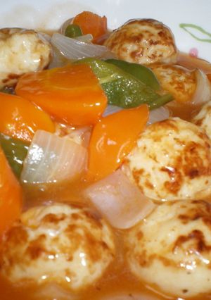 豆腐団子の酢豚風-レシピのメイン写真