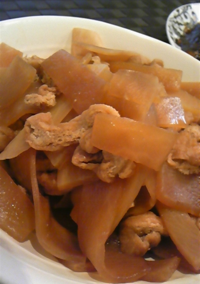 大根と油揚げの簡単炒め煮-レシピのメイン写真