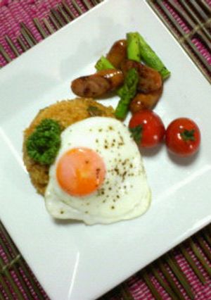 ﾁｷﾝｴｯｸﾞﾗｲｽとﾊﾞﾀｰｿﾃｰ-レシピのメイン写真