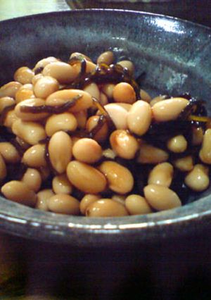 ゆで大豆の塩昆布あえ-レシピのメイン写真