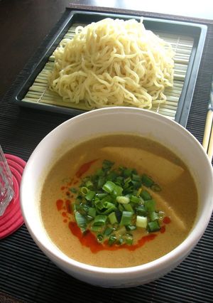 アジア風味な♡カレーつけ麺-レシピのメイン写真