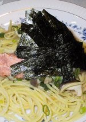 プリプリ海老ときのこの和風スパゲッティ-レシピのメイン写真