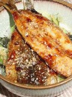 いわしの蒲焼き丼-レシピのメイン写真
