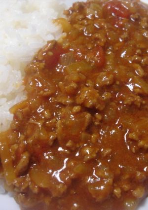 市販のキーマカレールーをよりおいしく♪-レシピのメイン写真