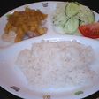 お手軽ハワイアン 鶏肉にパイナップルあん