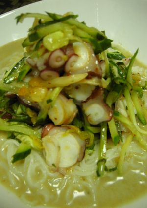 夏だ!美味しいたこキムチ冷麺-レシピのメイン写真