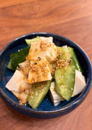 豆腐ときゅうりだけ！簡単さっぱりサラダ-レシピのメイン写真