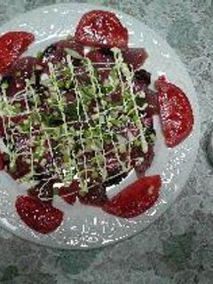 カツオのカルパッチョ-レシピのメイン写真