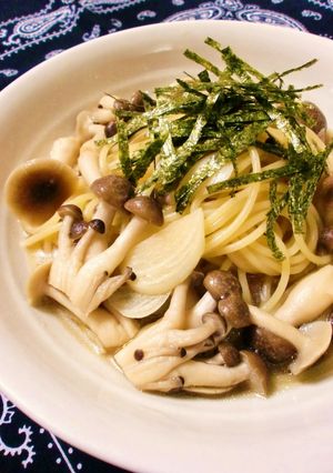 きのこのスープパスタ-レシピのメイン写真