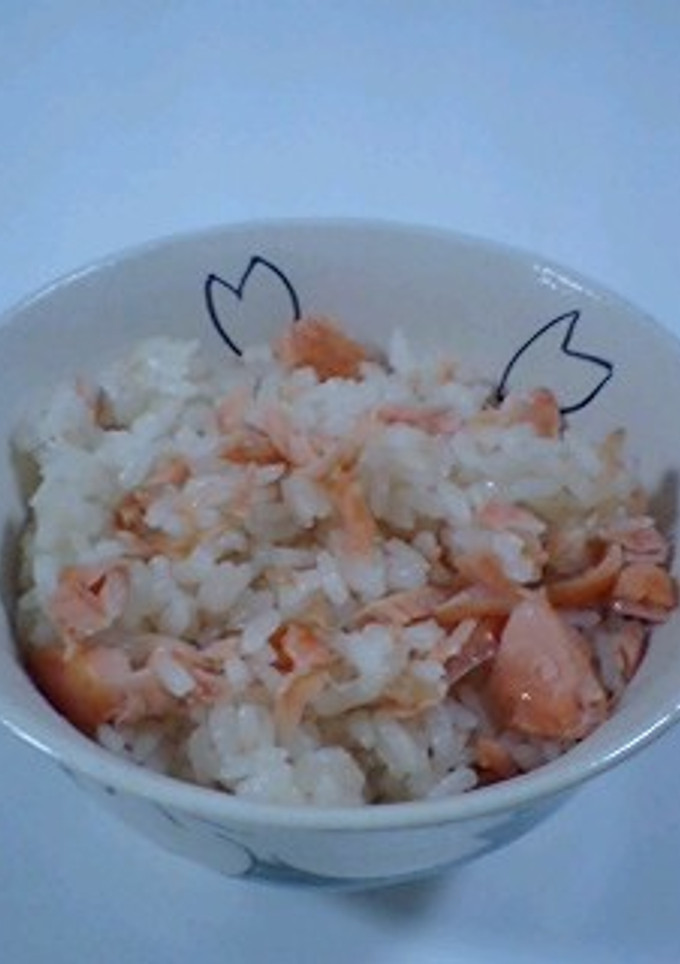 鮭の炊き込みご飯-レシピのメイン写真