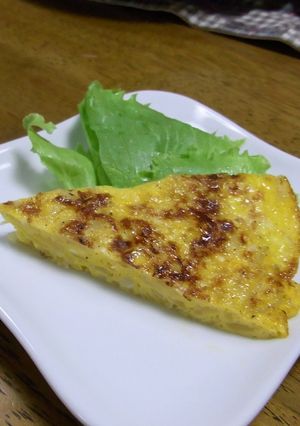 パンツェッタ家の味☆玉ねぎのオムレツ-レシピのメイン写真