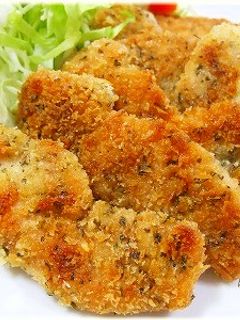 *鶏むね肉のチーズパン粉焼き*-レシピのメイン写真
