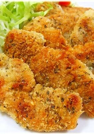 *鶏むね肉のチーズパン粉焼き*-レシピのメイン写真