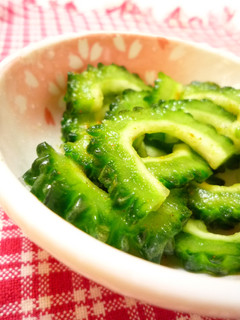 ❤カレーに変身❤簡単ゴーヤの浅漬け-レシピのメイン写真