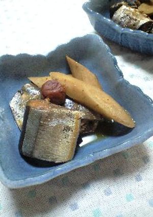 ✿サンマとゴボウのさっぱり梅煮✿-レシピのメイン写真