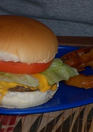 Daddy作アメリカンなハンバーガー-レシピのメイン写真
