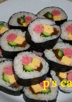 ポールウィンナーで太巻き♪-レシピのメイン写真