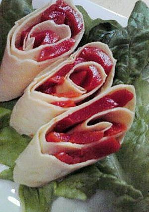 真夏の朝食◇一日分の野菜でクレープロール-レシピのメイン写真