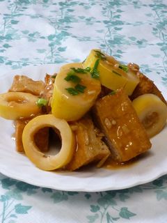 ♡厚揚げと筍のオイスターソース煮♡-レシピのメイン写真