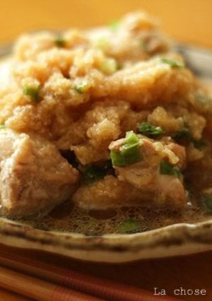 やわらか～鶏のみぞれ煮-レシピのメイン写真